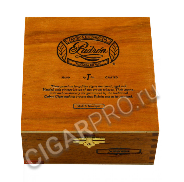 padron 1964 anniversary series soberano tube natural купить