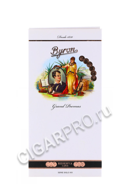 сигары byron serie siglo xix poemas