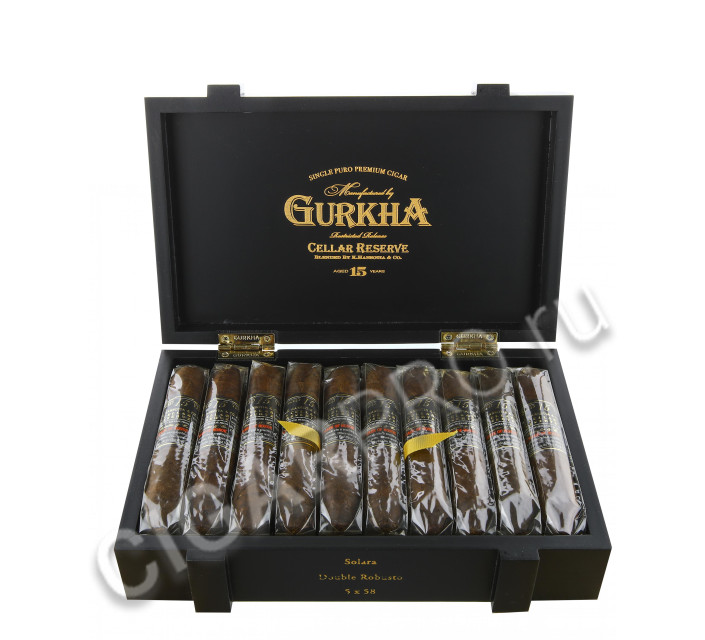 сигары gurkha cellar reserve limitada solara купить