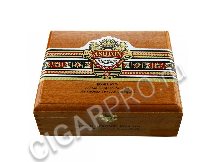 сигары ashton heritage puro sol robusto