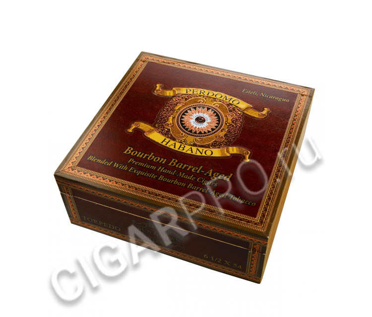 сигары perdomo habano bourbon barrel aged sun grown torpedo