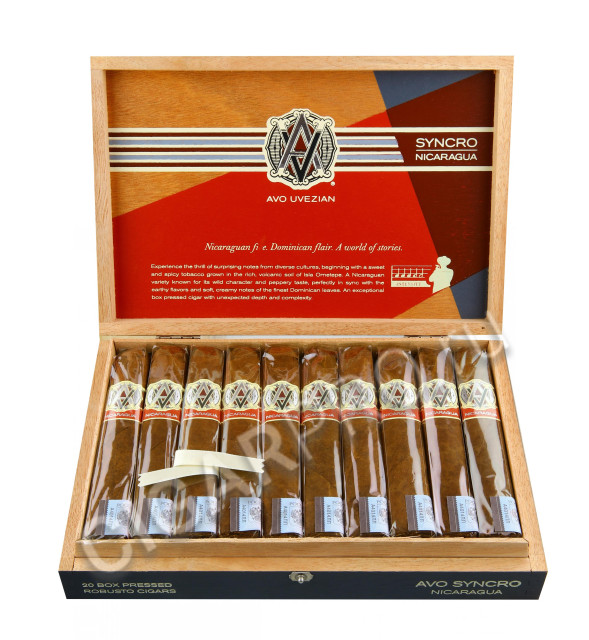 сигары avo syncro nicaragua robusto цена