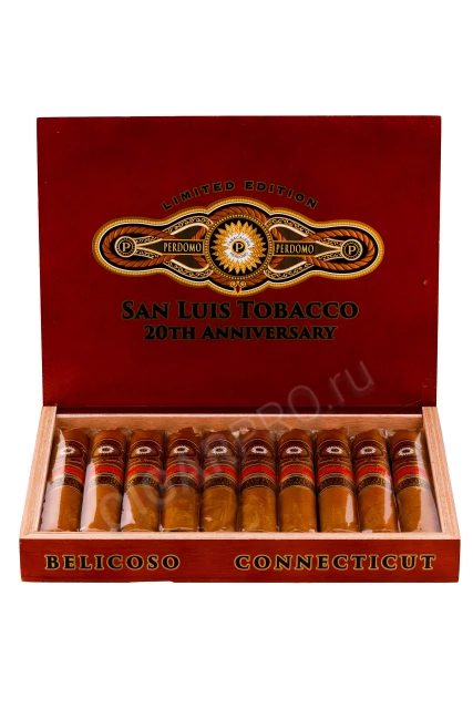 Perdomo Limited Edition San Luis Tobacco 20th Anniversary Belicoso Champagne
