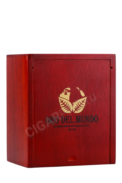 Коробка Сигар Oro Del Mundo Noir Gordo