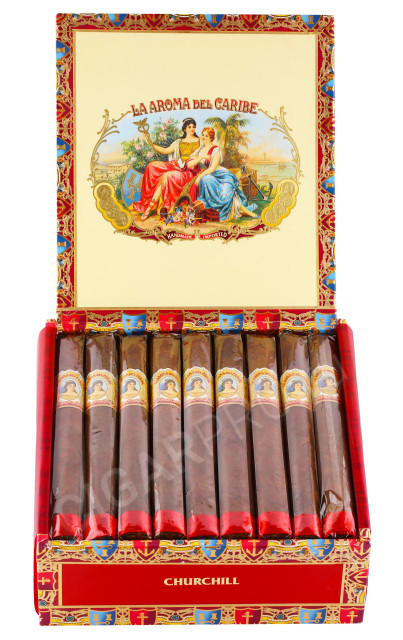 сигары la aroma del caribe churchill