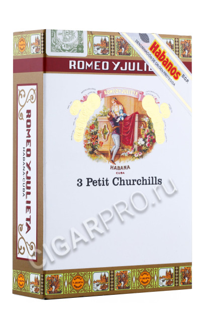 сигары romeo y julieta petit churchills tubos
