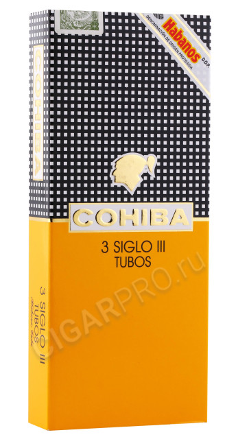 сигары cohiba siglo iii tubos