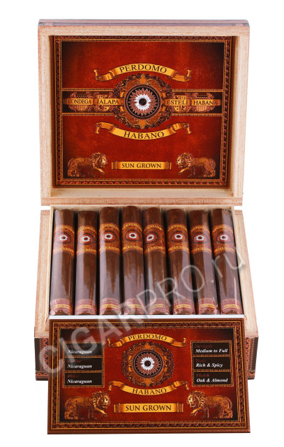 сигары perdomo habano bourbon barrel aged sun grown epicure