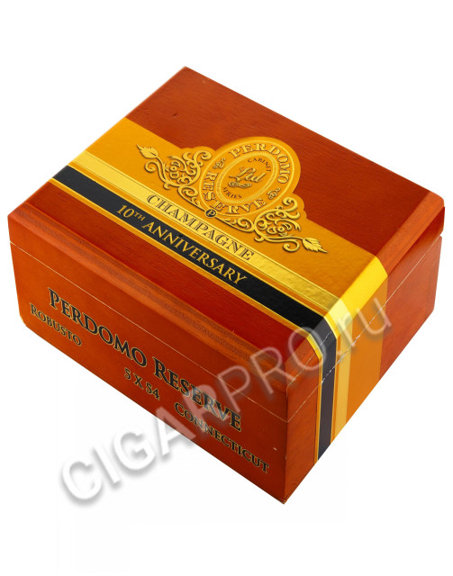 perdomo reserve 10th anniversary champagne robusto купить