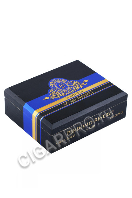 сигары perdomo reserve 10th anniversary maduro super toro