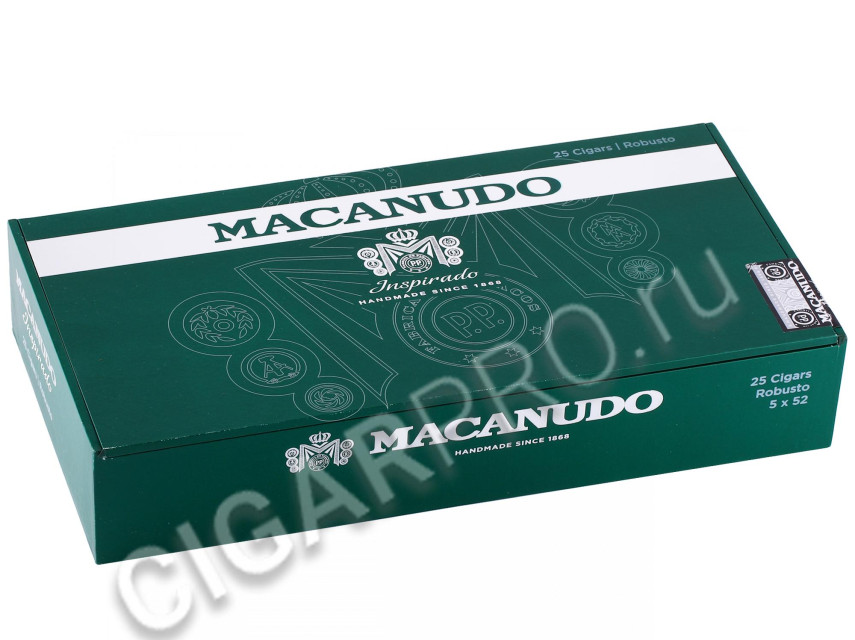 сигары macanudo inspirado green robusto