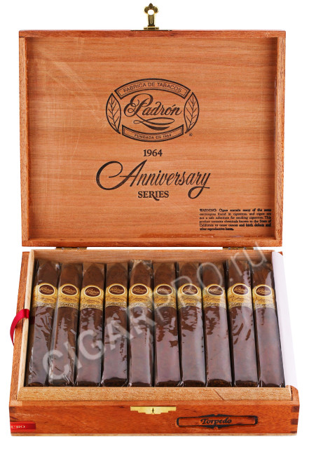 сигары padron 1964 anniversary series torpedo maduro