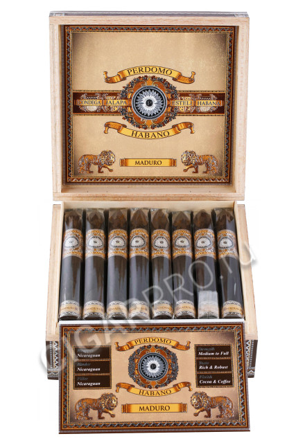 сигары perdomo habano bourbon barrel aged maduro torpedo