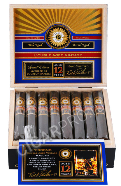 сигары perdomo double aged 12 year vintage maduro gordo