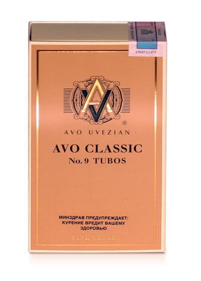 сигары avo classic №9 tubos
