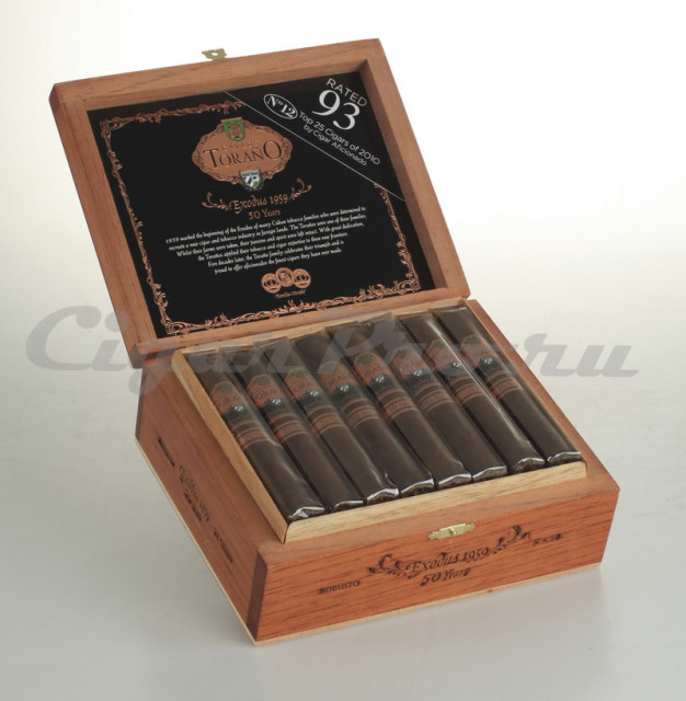 carlos torano exodus 1959 50 years robusto