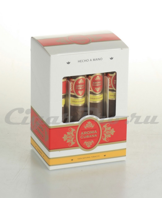 сигары aroma cubana gold cherry robusto