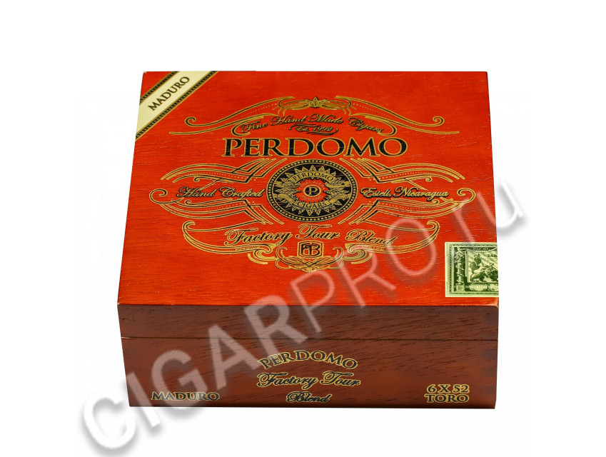 сигары perdomo factory tour blend maduro epicure