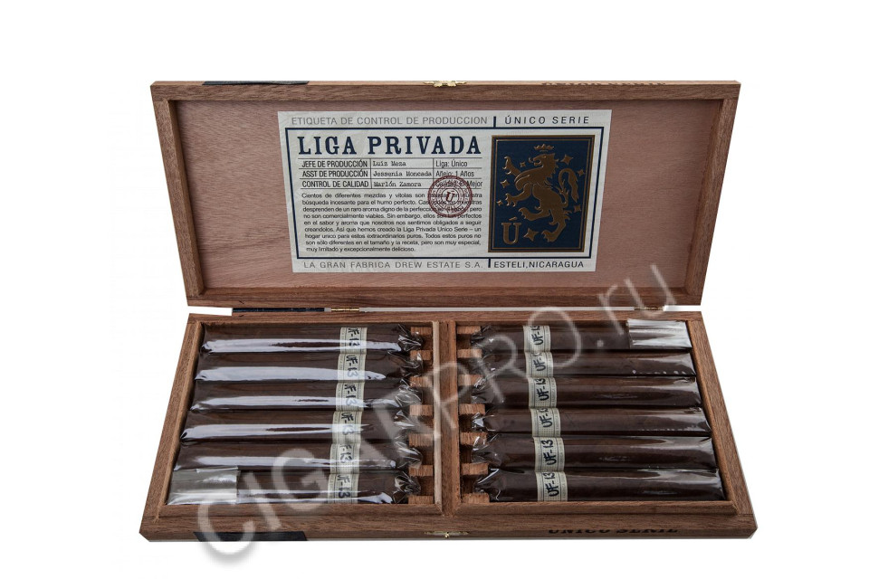 сигары liga privada unico serie uf-13 dark купить