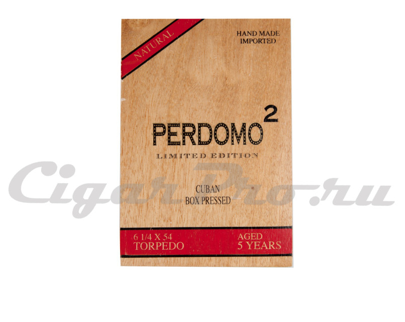 подарочная упаковка perdomo 2 limited edition 2008 natural torpedo