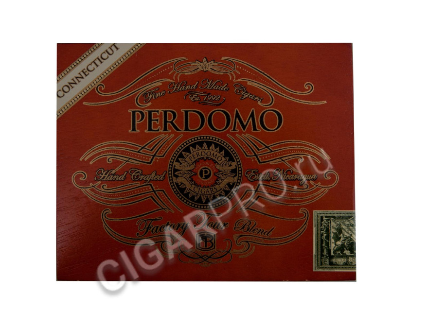 сигары perdomo factory tour blend connecticut robusto