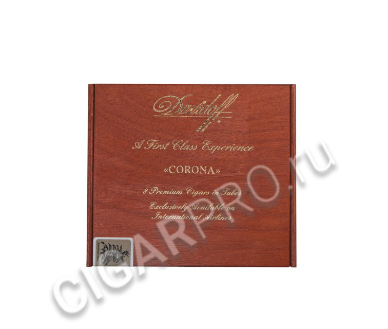 сигары davidoff a first class experience corona tubos