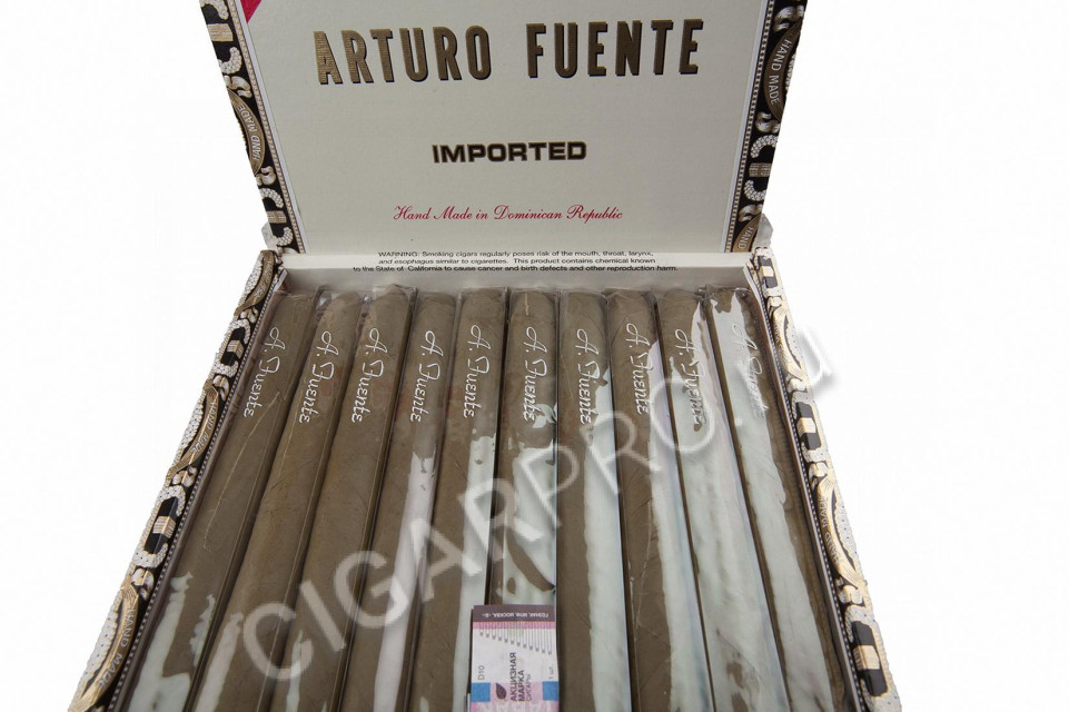 подарочная упаковка arturo fuente curly head deluxe double claro