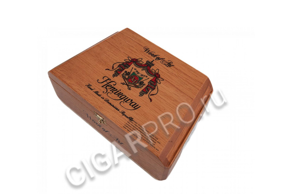 коробка сигары arturo fuente hemingway work of art natural цена