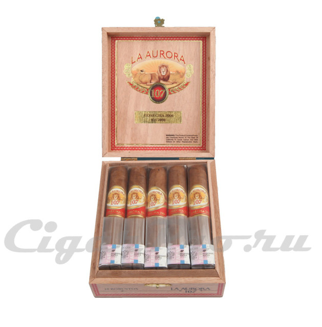 сигары la aurora 107 cosecha 2006 robusto купить