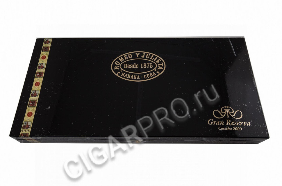 подарочная упаковка romeo y julieta gran reserva wide churchills cosecha 2009