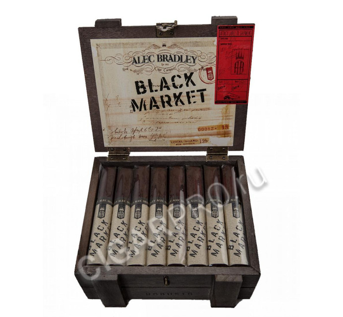 купить сигары alec bradley black market robusto