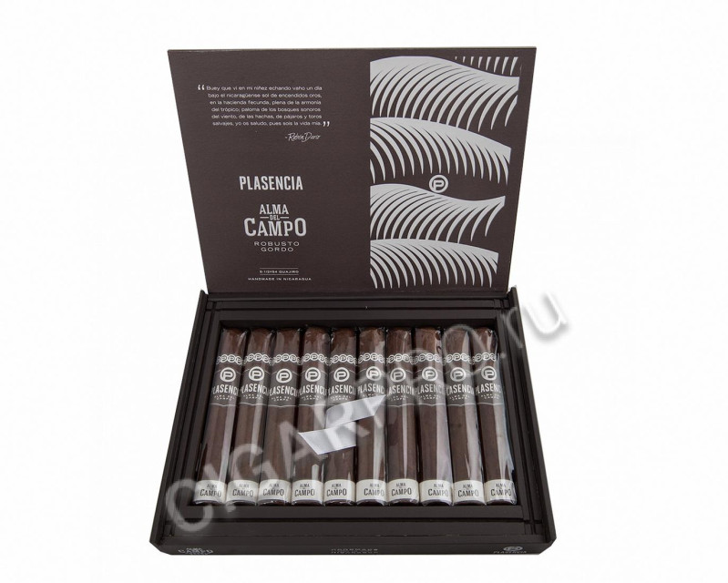 подарочная упаковка plasencia alma del campo guajiro robusto gordo