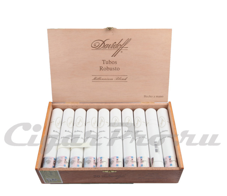 сигары davidoff millennium blend robusto tubos купить