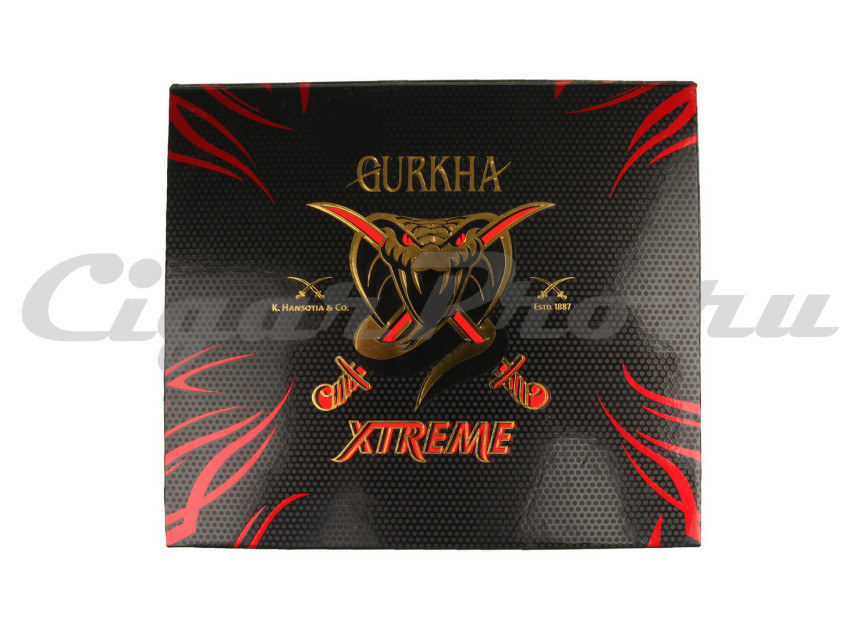 коробка сигар gurkha xtreme grand robusto купить