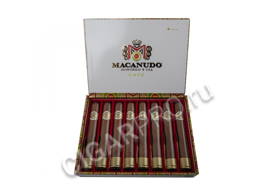 macanudo crystal cafe