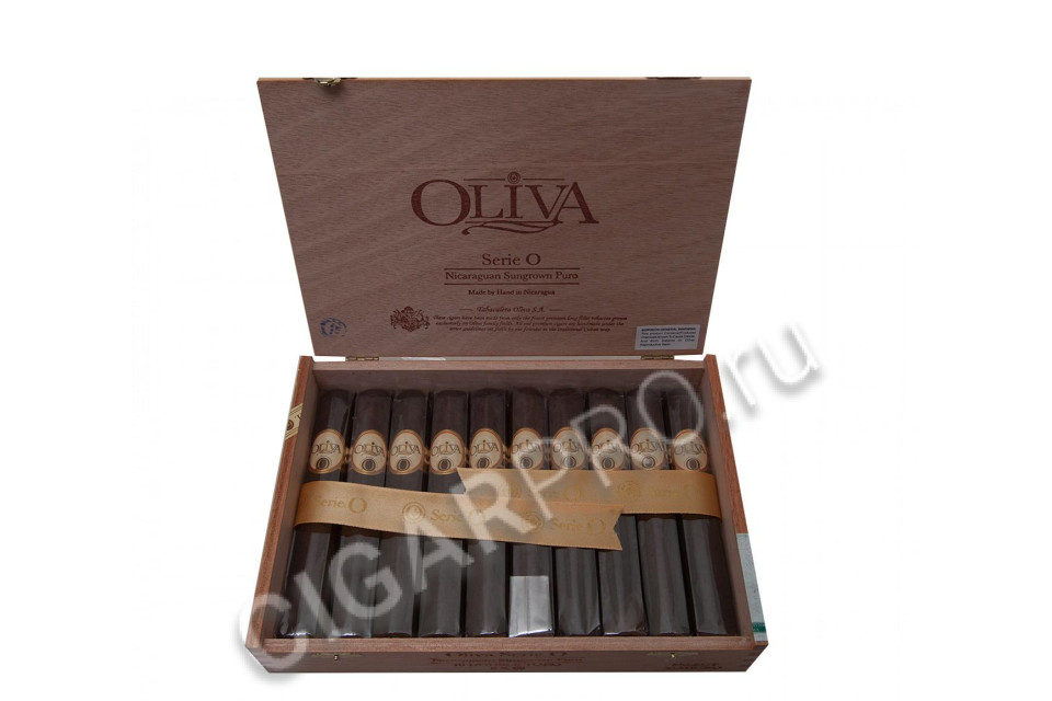 сигары oliva serie o maduro double toro