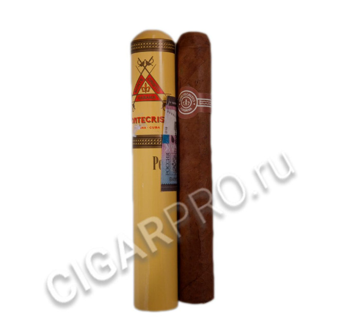 сигары montecristo petit tubos в картонной пачке