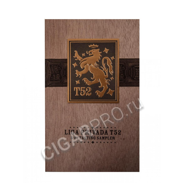 сигары лига привада t52 семплер набор liga privada t52 sampler