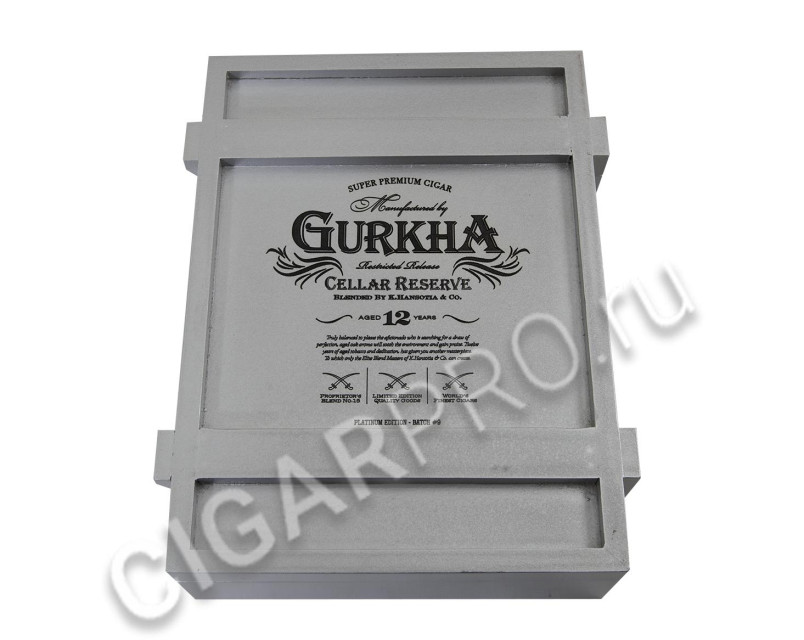 сигары gurkha cellar reserve 12 platinum toro