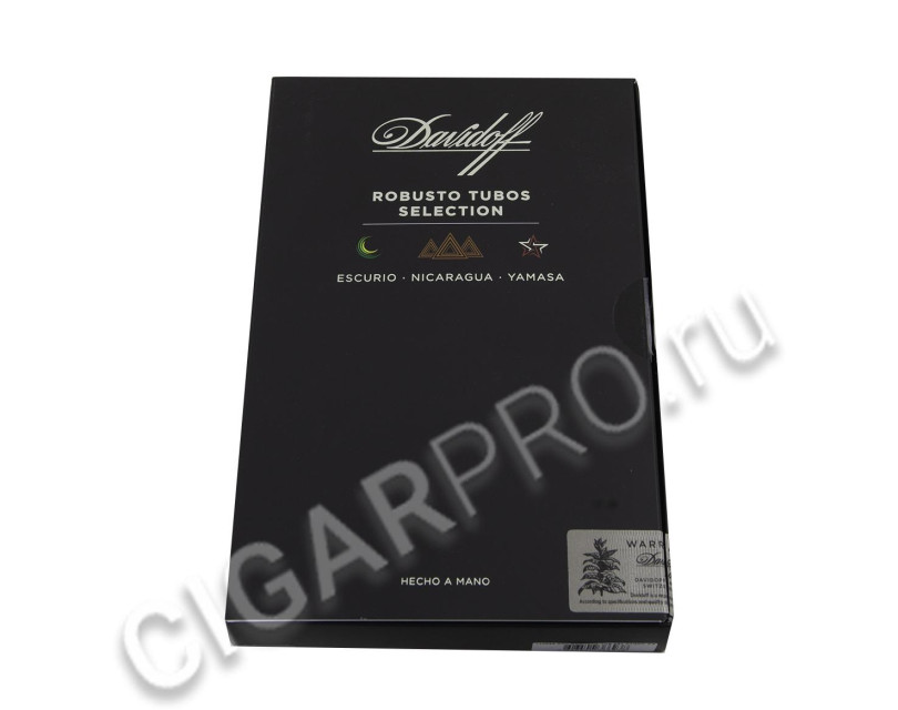 сигары davidoff tubos assortment black