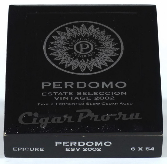коробка сигар perdomo estate seleccion vintage 2002 epicure gift pack
