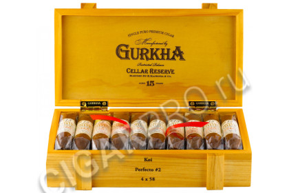 сигары gurkha cellar reserve 15 years koi perfecto №2