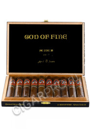 cигары god of fire serie b robusto gordo limited edition 2020