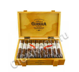 сигары gurkha cellar reserve 15 years solara double robusto купить