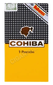 Сигары Cohiba Panetelas в бумажной упаковке