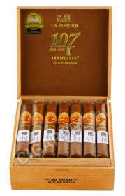 сигары la aurora 107 nicaragua toro