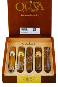 подарочный набор сигар oliva international robusto variety sampler