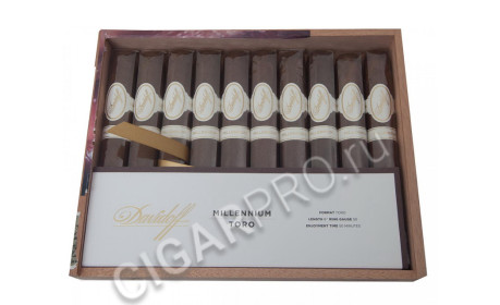 сигары davidoff millennium blend toro