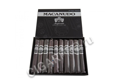 сигары macanudo inspirado black robusto