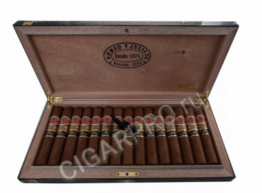 подарочная упаковка romeo y julieta gran reserva wide churchills cosecha 2009